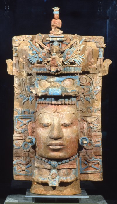 Palenque, Incense Burner, Late Classic Period 600-900 AD by Mayan